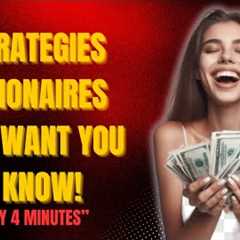5 Wealth Building Strategies You Need to Know! - Only 4 Minutes