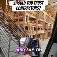 Should you Trust Contractors? #diy #home #construction #contractor #remodel #building #fix #repair