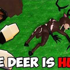 The DEER IS HURT In 99 Nights In The Forest!