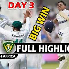 INDIA VS SOUTH AFRICA FULL HIGHLIGHTS 1ST TEST MATCH DAY 3 | IND VS SA