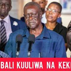 KWISHA Uhuru Kenyatta midnight MESSAGE to SIFUNA shock ODM as OBURU reject POISONOUS  CAKE from RUTO