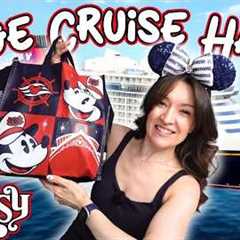 🛍️ HUGE Disney Fantasy UK Cruise Haul! + A Secret Souvenir 🤫