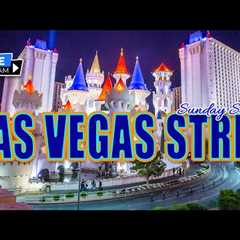 🫶🏼🤗☕️Las Vegas Live Sunday Strip Stroll! #live #walking #relaxing #lasvegas #irl