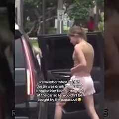 Throwback to 2015: Hailey Stopped Drunk Justin Bieber from Facing Paparazzi! 👀