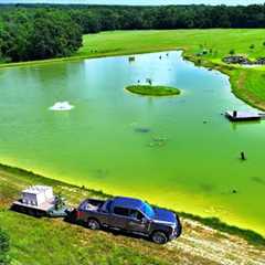 Adding 12,000 Fish to the 5 Acre Pond!