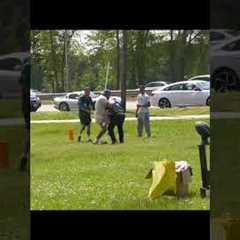 Fight at flag football game 🤯 #shorts #short #football #flagfootball #trending