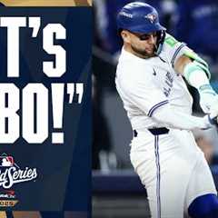 BO BICHETTE HOMERS TO GIVE THE BLUE JAYS A GAME 7 LEAD vs. Shohei Ohtani and the Dodgers! 💪