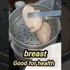 Steamed chicken breast | healthy chicken recipe | #usccookingking #food #viral  #steamedchicken 😋