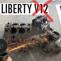 CUTTING THE V12 IN HALF!!