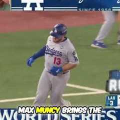 Baseball Game Highlights: Savage's Bat, Muncy's Home Run! #shorts