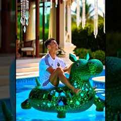 🤪🔥Ronaldo Got Roasted by Messi #football #messi #ai #ronaldo #soccer #kids #shorts #cartoon