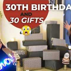 Vlog Unboxing 30 gifts on 30th Birthday (Birthday Vlog Part-2)