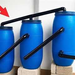 Amazing Inventions of a 60-Year-Old Plumber! Endless Free Water Energy Idea from PVC Pipes/Empty