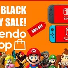 Don't Miss These Early BLACK FRIDAY Eshop Sales!