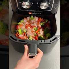 Air Fryer Chicken & Veggies — Healthy Dinner in 20 Minutes 🍗🥦 Easy air fryer recipes