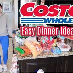 What I Buy at Costco for EASY Family Dinners! Grocery Haul 2025 With Prices!