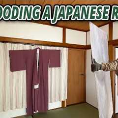  Japanese Carpenter Rebuilds a Tatami Room Using Only Plywood
