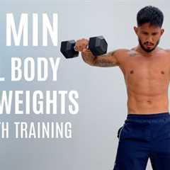 60 MIN FULL BODY DUMBBELL WORKOUT | Beginner–Intermediate Strength & Fat Burn (No Repeats)