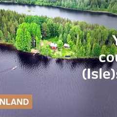 Couple builds fulfilling life & homestead on abandoned Nordic island