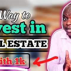 How to Invest in Real Estate From 1K | Investing in REITs Step-by-Step
