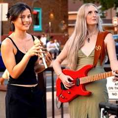 She Grabs My Guitar and This Singer Shocks The Crowd With Hallelujah 