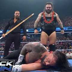 WWE SmackDown 14 November 2025 Roman Reigns Vs Bronson Reed & Bron Breakker Full Match..