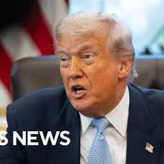 Trump accuses Democrats of seditious behavior over video telling military to refuse illegal orders