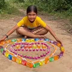 Part 120 Survival Skills SMART Ideas and USEFUL in Forest With Single Mom  Jungle Life