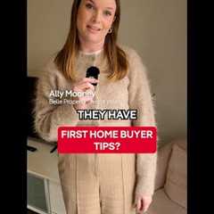 Top tips for first home buyers