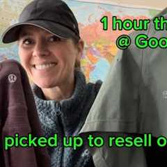 Thrift Haul: 1 hour shopping at Goodwill to resell on eBay #thrifthaul 