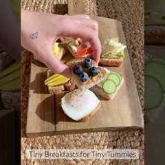 5 Easy Kid-approved Mini Breakfasts😋Full of nutrients😌 #breakfastforkids#kidsnutrition#quickrecipe