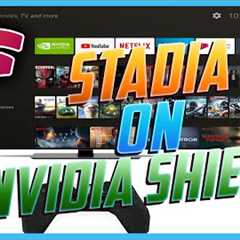 How To Play Google Stadia On the Nvidia Shield Tv With The Google Stadia Controller!