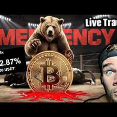 LIVE - HOW LOW?! CRYPTO DUMP UPDATE! (LIVE TRADING BTC & ALTS!)