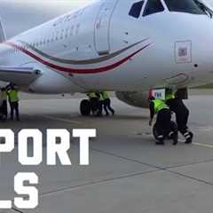 FUNNIEST AIRPORT FAILS & MOMENTS