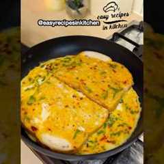 Breakfast Egg Sandwich Hack | One Pan Egg Toast | Healthy Egg sandwich #shorts