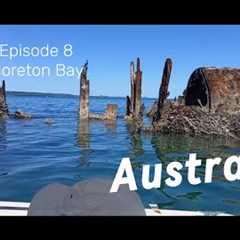 Moreton Bay - a beautiful setting for a boat expedition and island hopping.