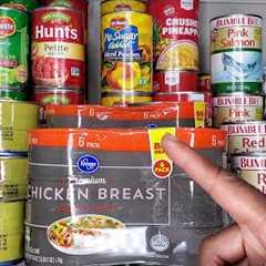 PREPPER PANTRY | Building a 3 month food supply