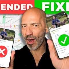 Google Business Profile Suspended? - FIX IT FAST in two steps (2025 edition)