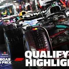 Las Vegas Grand Prix Qualifying HIGHLIGHTS 🌧️ | ESPN F1