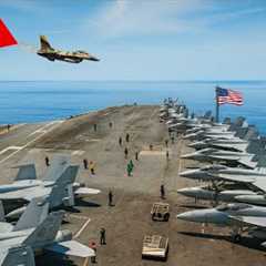 Venezuela F-16 DIVES TOWARD US Aircraft Carrier — Then THIS Happened…