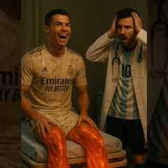 “Cristiano Ronaldo turned into lava because of the donuts.”😅🤣 #football #ronaldo #cr7 #shorts