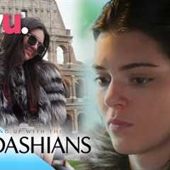 Kendall's Day In Rome Ruined By Paparazzi | Keeping Up With The Kardashians