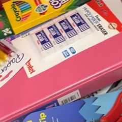 BACK TO SCHOOL SUPPLIES SHOPPING (HAUL) 