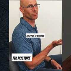 Neck pain routine!! Do this daily to improve posture!💯💯 #pain #neck #posture #stretch