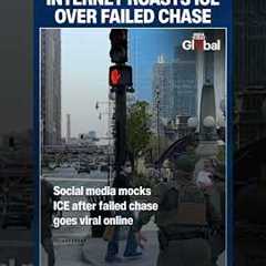 Viral Video Shows Food Delivery Rider Escaping ICE Agents in Downtown Chicago