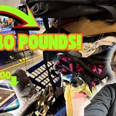 GOODWILL BINS Was BANANAS! Purse BINS GALORE! 40 POUNDS Of Amazing High Profit Items! +HAUL