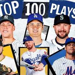 MLB's Top 100 Plays of 2025! (Ft. historic highlights from Shohei Ohtani, Aaron Judge & MORE)