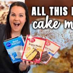 5 BEST Box Cake Mix Recipes | EASY HOLIDAY DESSERTS anyone can make!