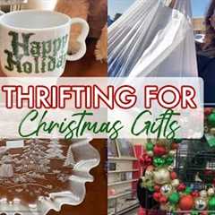 Thrift Store Gift Ideas | Thrifting for Gifts They'll Love! | Gifts On A Budget
