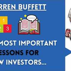 Warren Buffett: 3 Stock Market Tips for Beginner Investors!